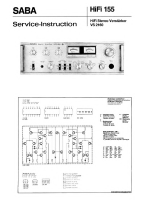 Saba VS-2160 - Service Manual